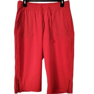 LEE ACTIVE PERFORMANCE Capris Size 6 Med Burnt Orange